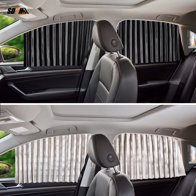 

Car Side Window Sunshade Universal Side Window Magnetic Retractable Car Windshield Curtain Auto Accessories For Most Of Cars