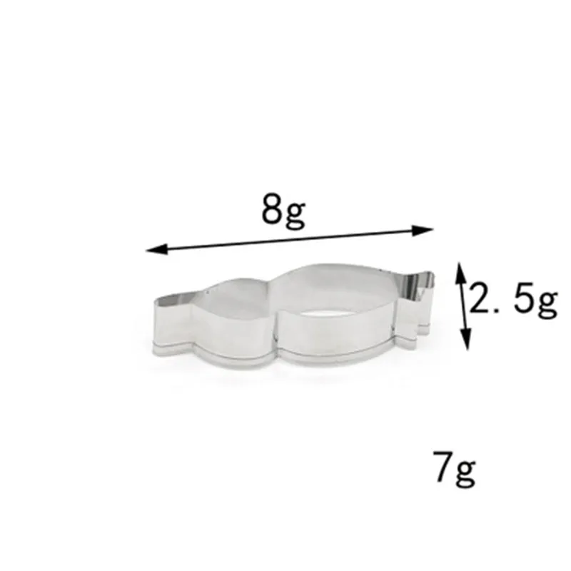 Форма пингвина из нержавеющей стали Фотопечать тиснение торта форма для печенья