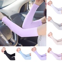 2pcspair arm sleeves sports sleeve sun uv protection hand cover cooling warmer running fishing cycling arm sleeves
