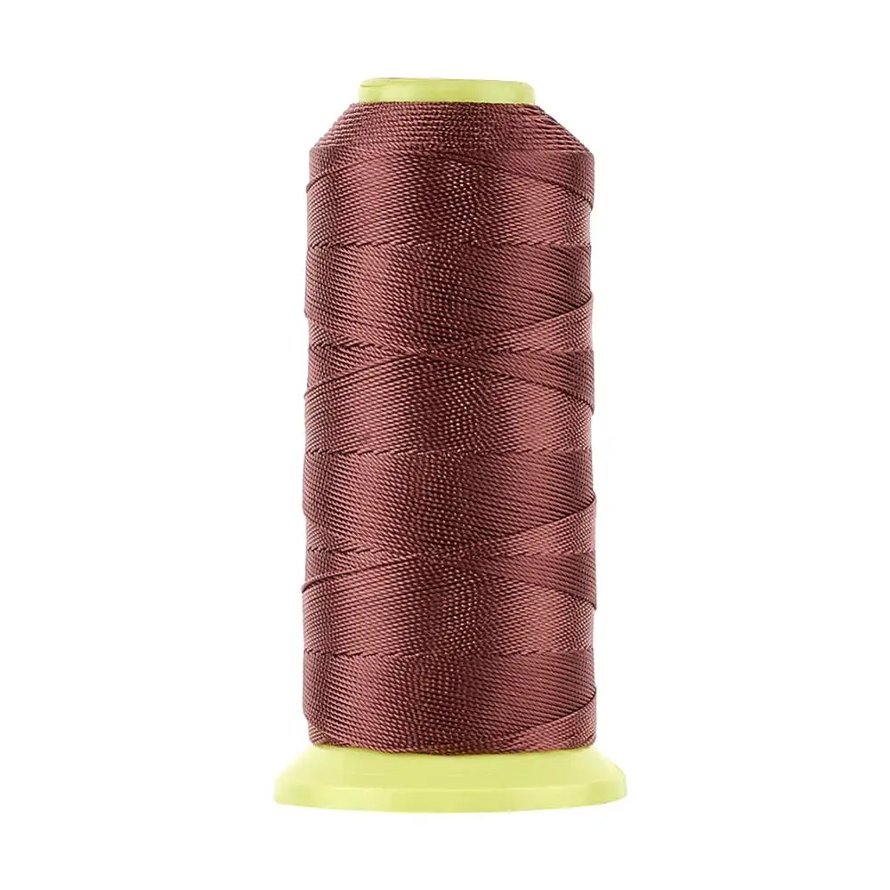 

0.8mm Bonded Nylon Sewing Threads for Leather Stitching Clothes Hand Sewing Stitching Machine Sewing Thread SaddleBrown