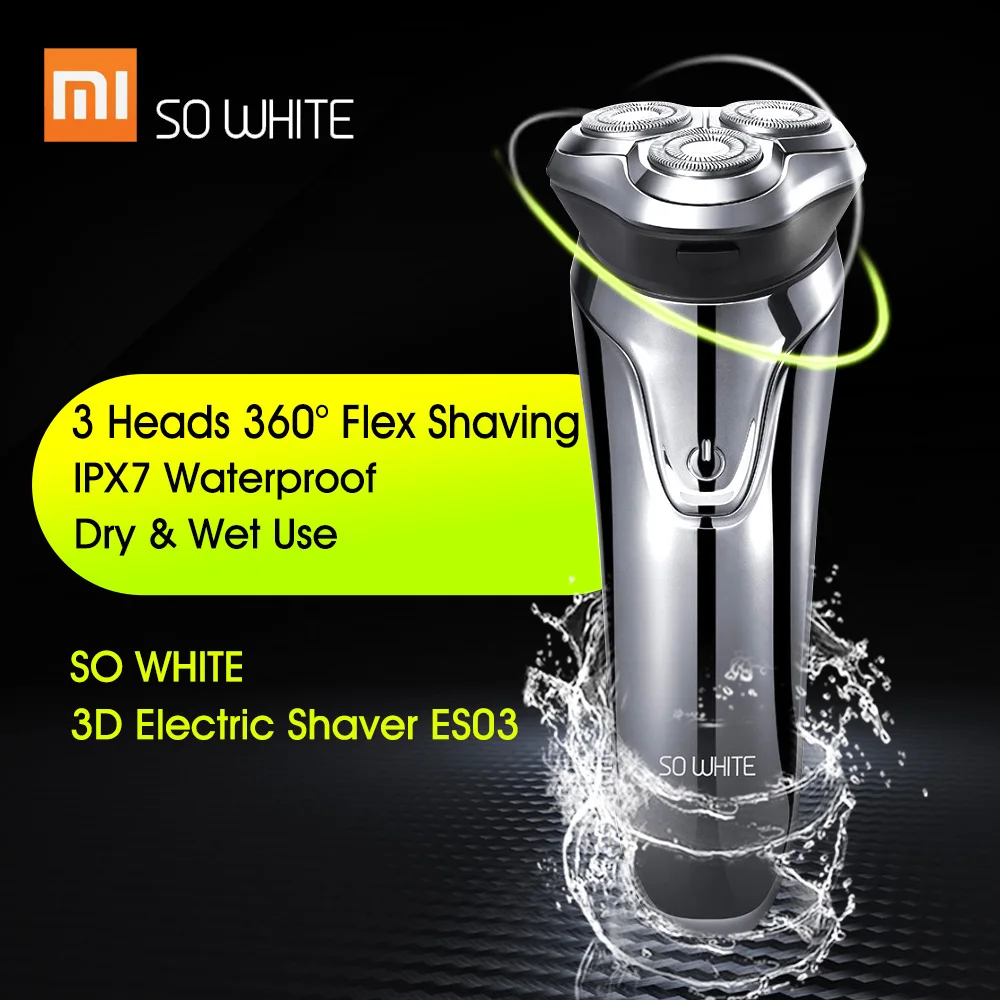 SOOCAS SO WHITE ES03 электробритва бритва 3D для бритья xiaomi Мужская триммер бороды носа