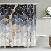 marble pattern waterproof shower curtains color scales printed curtain for bathroom curtains bath screens rideau de douche