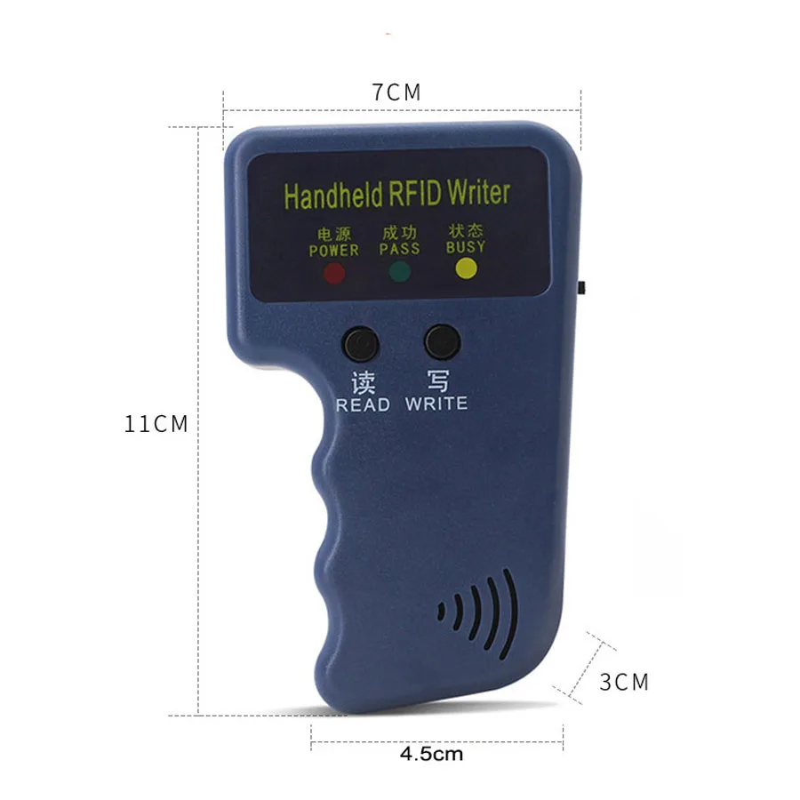 RFID Дубликатор Копир Писатель программист считыватель писатель ID карты Cloner key125KHz |