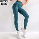 Женские Бесшовные Леггинсы Vital, спортивные женские штаны для фитнеса и йоги, женские леггинсы для тренажерного зала, Спортивная Леггинсы для контроля живота, женские спортивные колготки