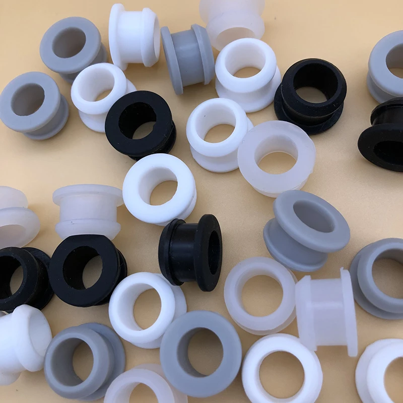 Высокая температура с силиконовой резиновой пробкой отверстием нейлоновая