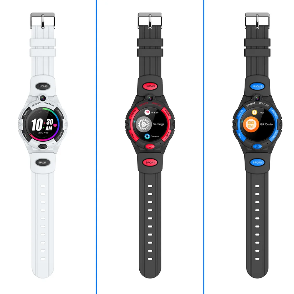 4G Смарт-часы для детей видеозвонки телефон с GPS Wi-Fi трекер шагомер звонок назад