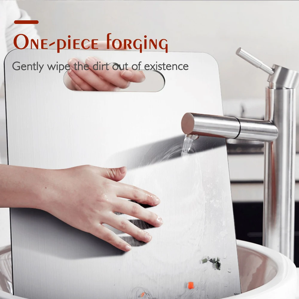 XYj Разделочные Блоки Из Нержавеющей Стали доска для овощей мяса кухонные