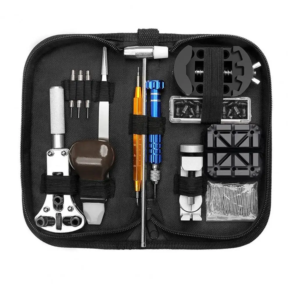 

138Pcs Watch Repair Tool Kit Fully-equipped Durable Back Case Opener Wristwatch Repairing Tools set for Watchmaker Watches Kits