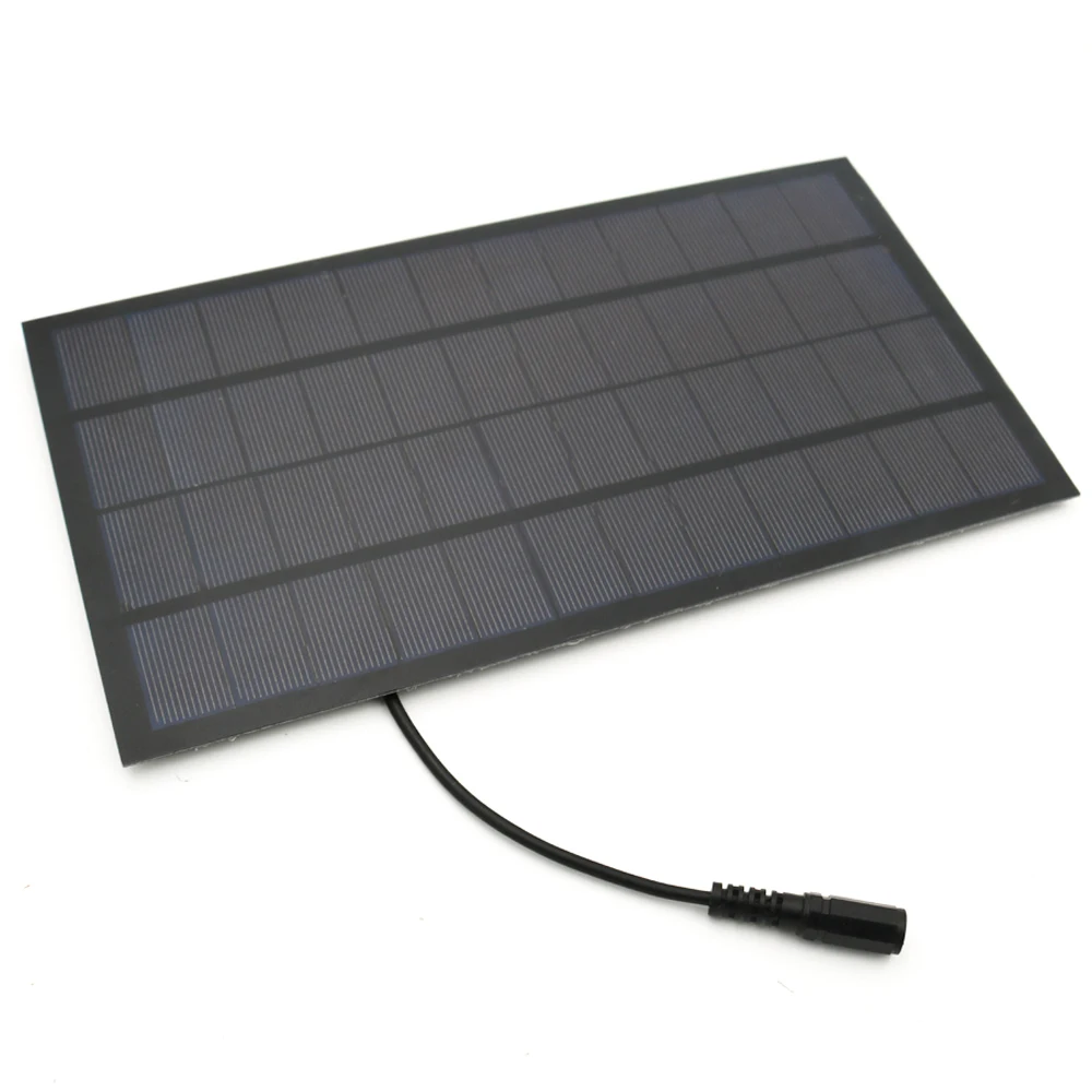 12 В 7 Вт мини солнечная панель стандартная фотопанель из силикона сделай сам