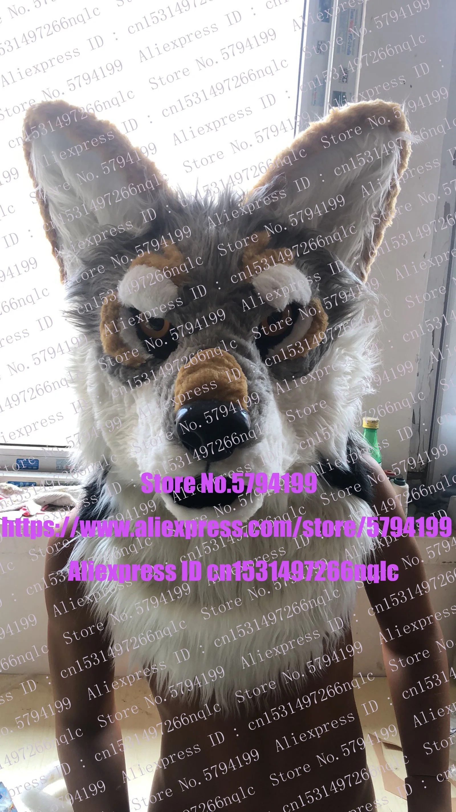 Костюм Хаски из мультфильма волк j7u7 | Тематическая одежда и униформа