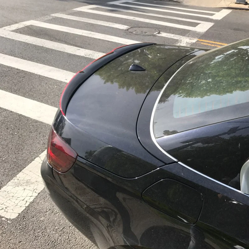 E93 M4 Стиль красный углеродного волокна авто спойлер заднего багажника крыла для