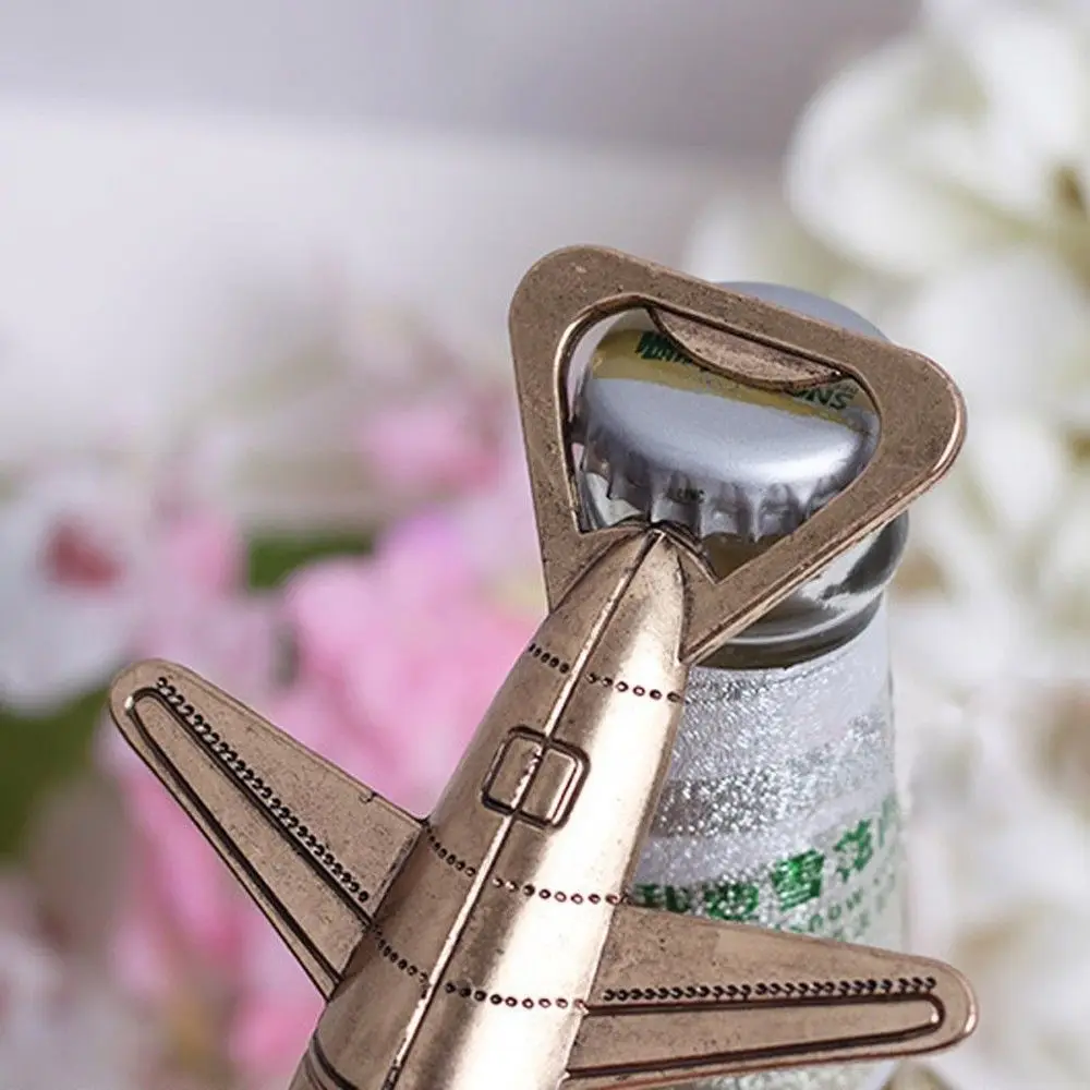 

200pcs Wedding Souvenirs Airplane Bottle Opener Antique Bottle Opener Gift Wedding Favors And Gifts party