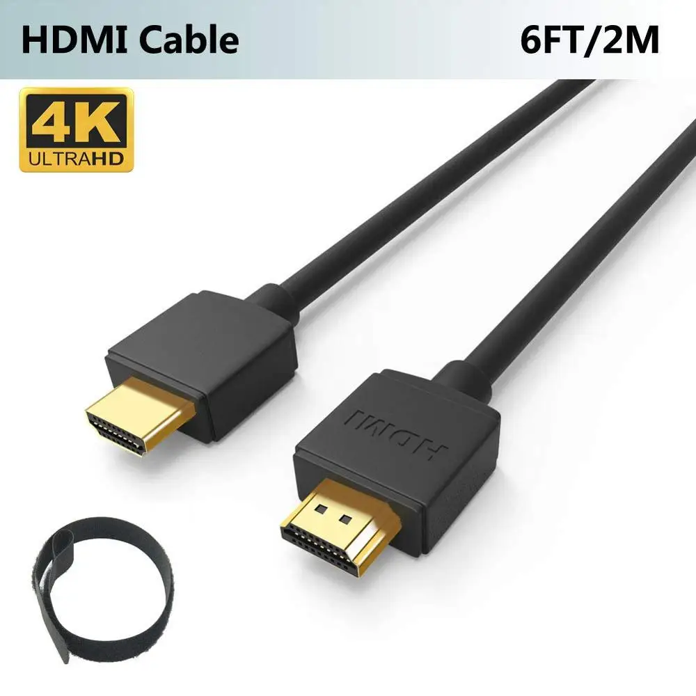 Тонкий кабель FOINNEX HDMI 1 4 4K 6 футов для Nintendo Switch PS3 PS4 Pro Xbox One 360 Roku в HDTV - купить по