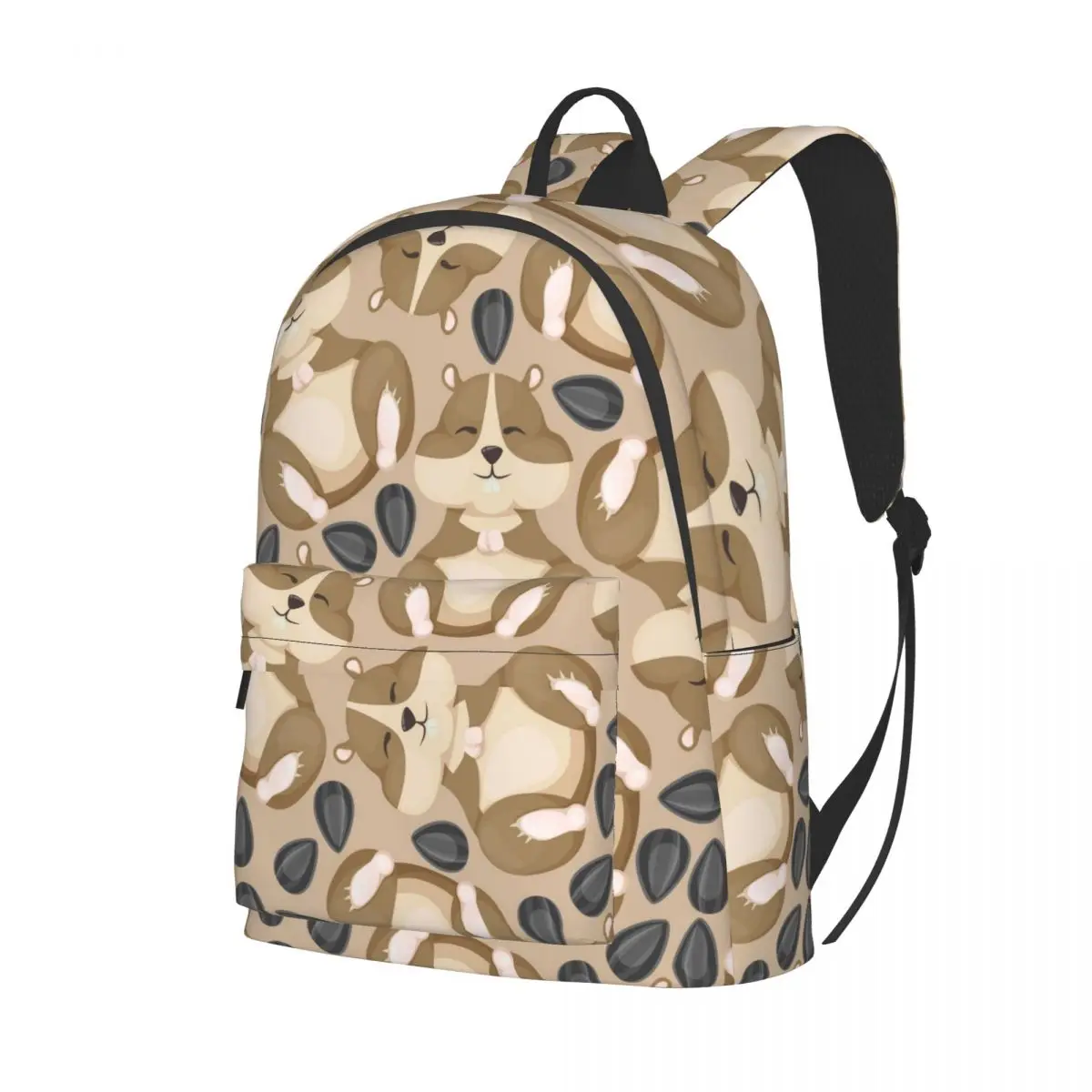 

Забавный хомяк съедает семена подсолнуха 2021 рюкзак унисекс сумка модный рюкзак для путешествий школьная сумка через плечо