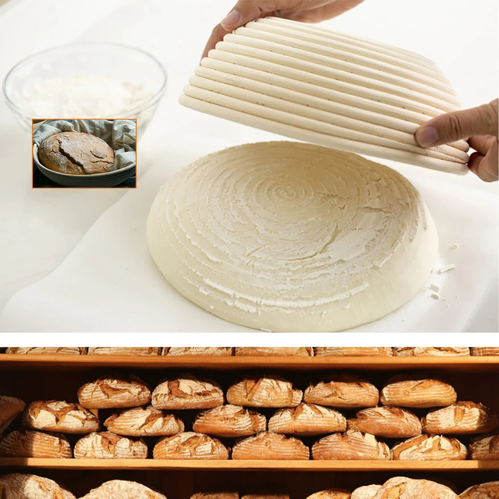 Корзина для выпечки хлеба Подарочная миска теста пекаров проверяющая корзины