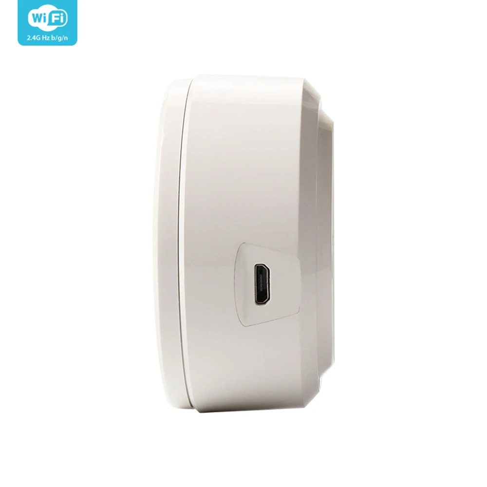 Белая Беспроводная сирена 2 4G USB 120dB датчик сигнализации термометр гигрометр