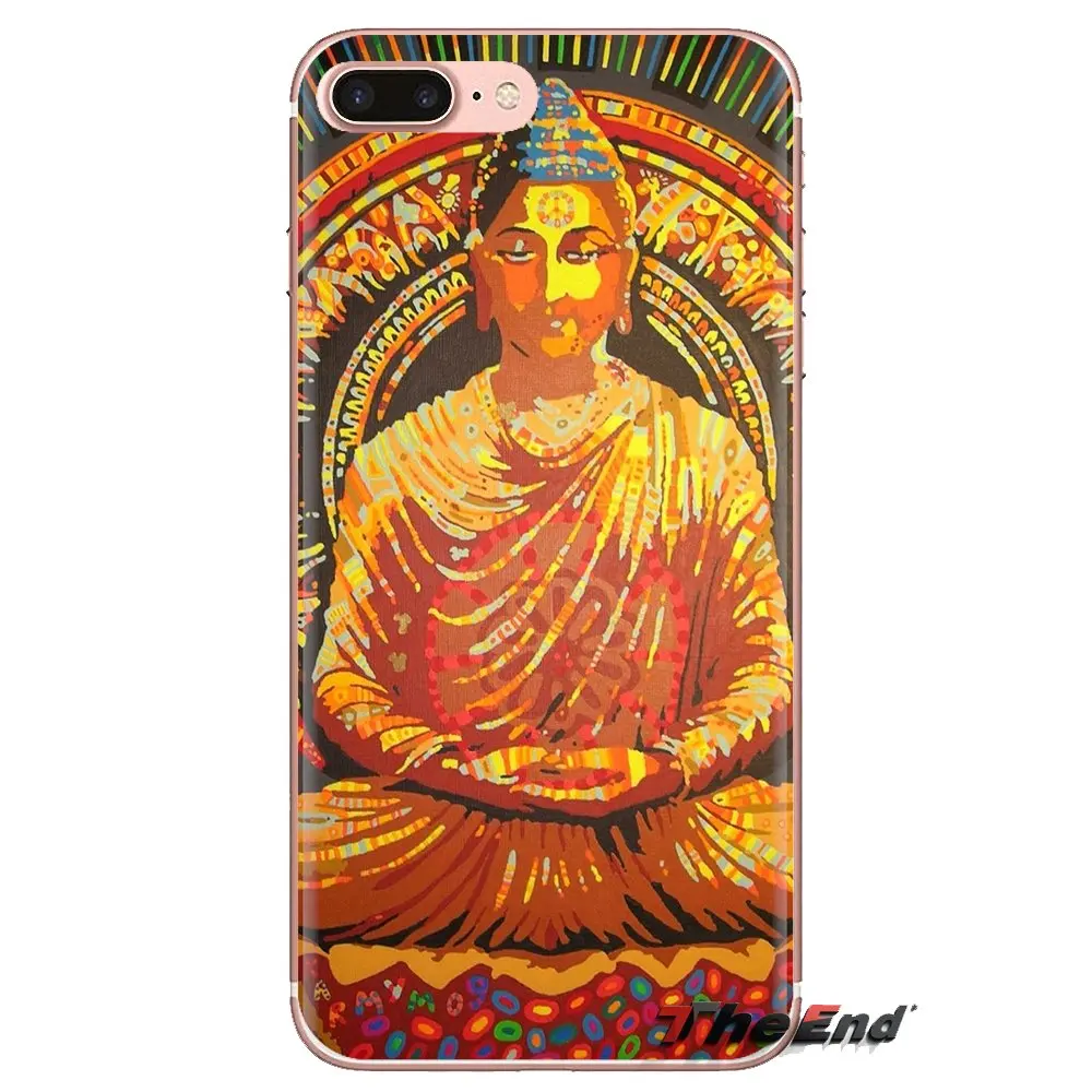 retro Galactic Gautama Buddha For Samsung Galaxy S2 S3 S4 S5 MINI S6 S7 edge S8 S9 Plus Note 2 3 4 5 8 Coque Fundas Phone Covers |