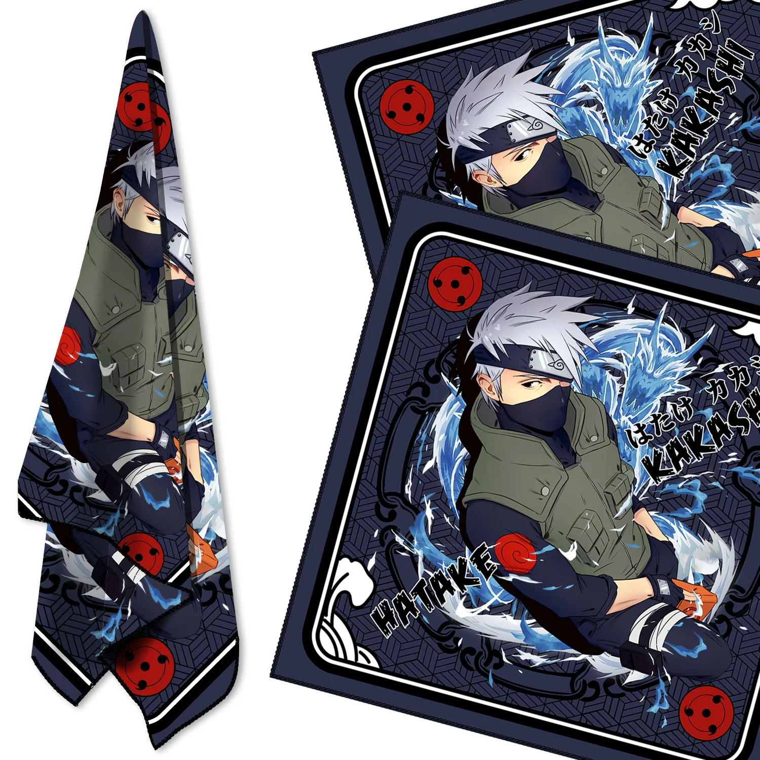 

58 см японское аниме ниндзя полотенце платок косплей мультфильм печать тюрбан