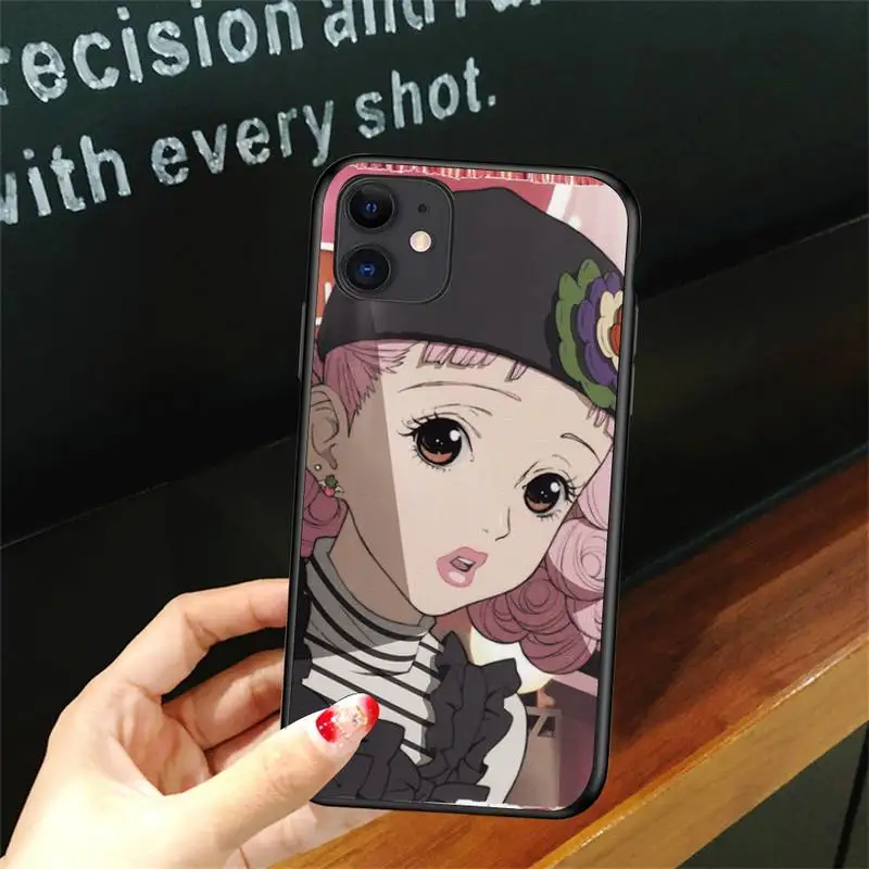 

Anime Paradise Kiss Miwako Phone Case For Iphone 5 5S SE 6 6s 7 8 plus X Xr XS 11 12 Mini Pro Max Cover Fundas Coque