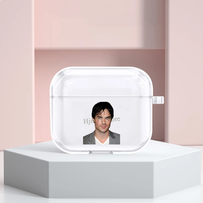 

Ian Somerhalder Дневники вампира, крутой чехол для телефона Airpods 3, защитный чехол для наушников Airpods Pro 2/1, чехол