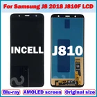 ЖК-дисплей INCELL 6,0 дюйма для SAMSUNG Galaxy J8 2018, сменный сенсорный экран для Galaxy J810, J810F, фотодисплей