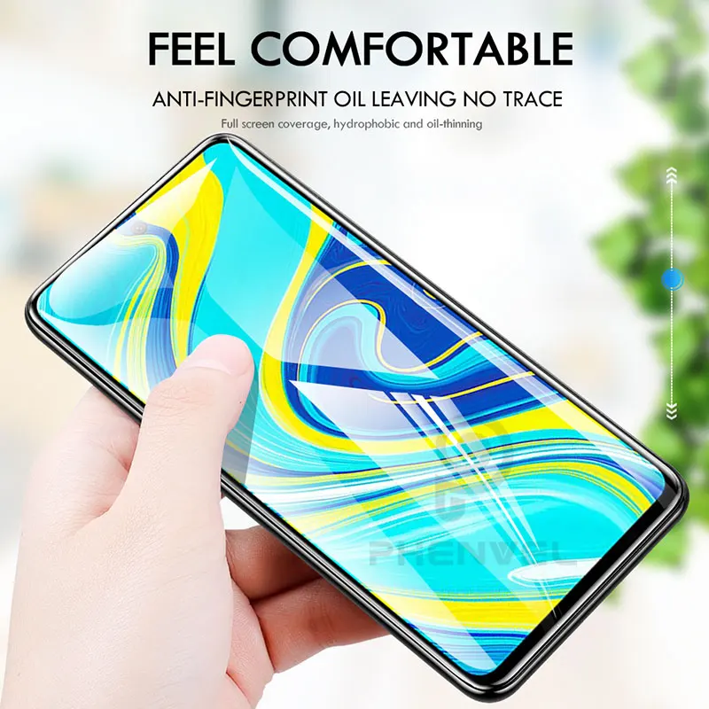 Oleophobic Protective Glass For Xiaomi Redmi Note 9S 8 Screen Protector Xiomi 9 PRO Enhanced Tempered | Мобильные телефоны и