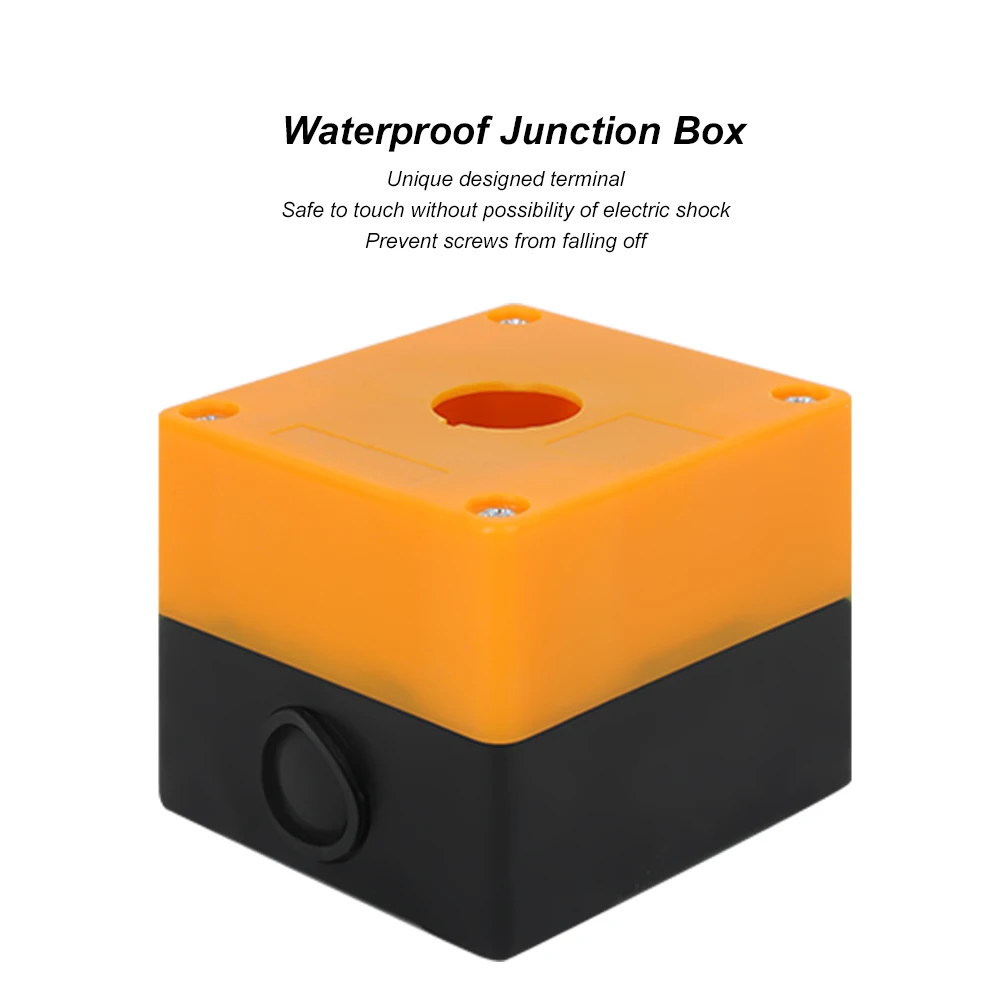 Распределительная коробка на солнечной батарее 5 шт. аварийной остановки кнопка