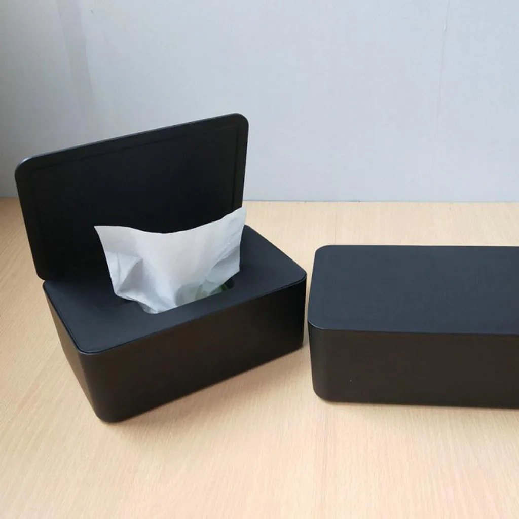 

Portable Dry Wet Tissue Box Wet Wipes Dispenser Holder Dry Tissue Paper Case Box Wipes Napkin Storage Box Holder Container #T2P