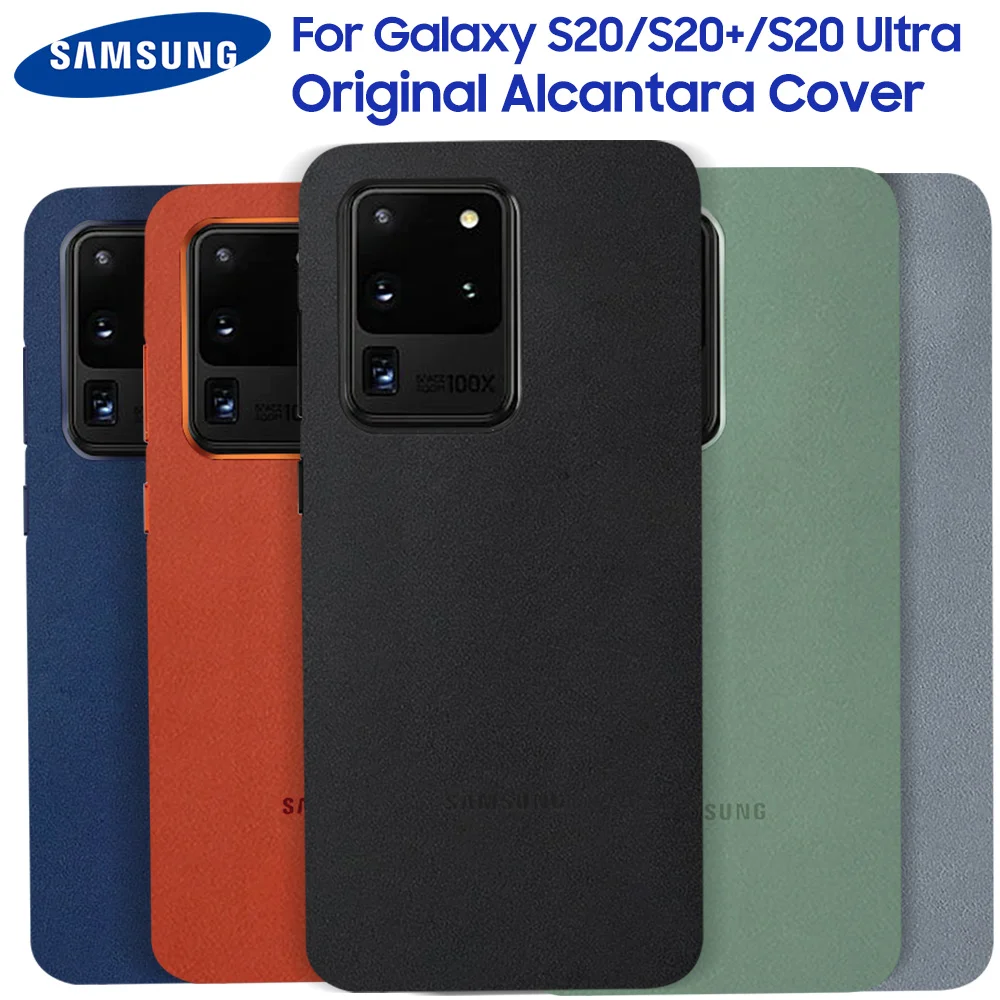 

Samsung Original Suede Leather Fitted Protector Case For Samsung Galaxy S20 Plus S20 Ultra S20 Protective Phone Case