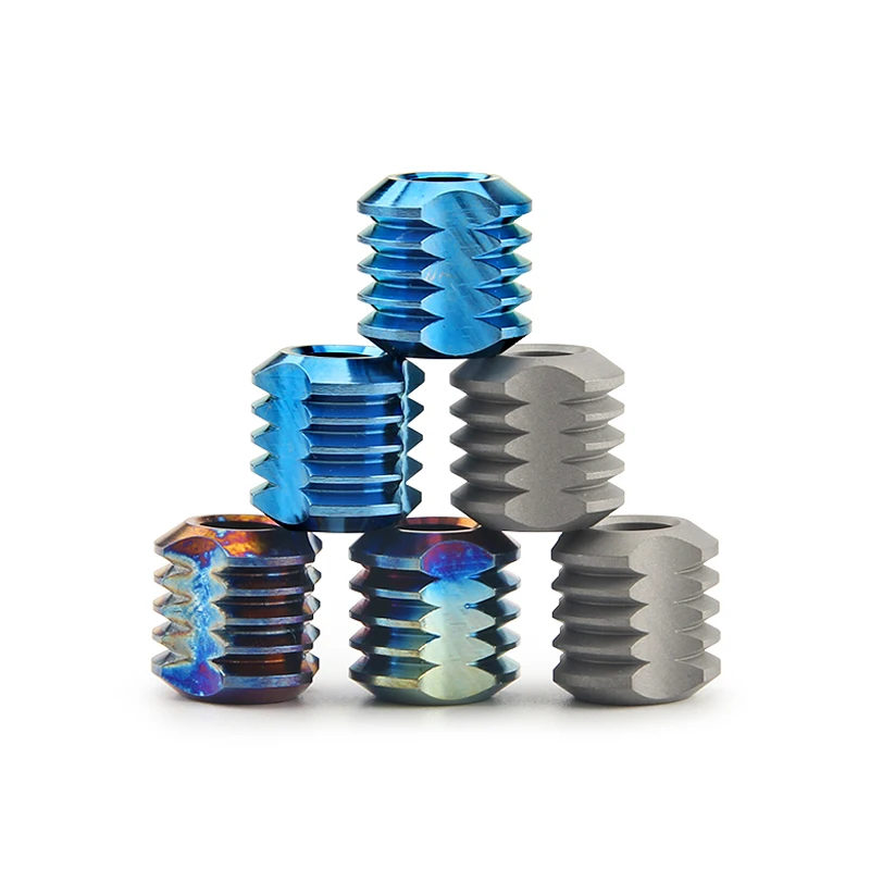 Сделай сам титановые бусины для ножа Паракорд зонтик веревка шнура нож EDC шнурок