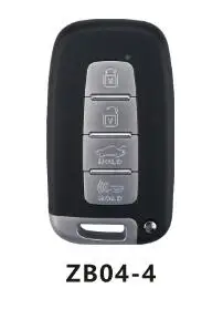 KEYDIY Универсальный умный ключ ZB02-3 ZB03 ZB04 ZB05 ZB06 ZB01 для KD-X2 KD900 Mini KD Автомобильный ключ дистанционного управления подходит более 2000 моделей - Цвет: ZB04-4