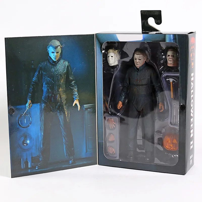 NECA Хэллоуин 2 II Ultimate Майкл Майерс ПВХ фигурка Коллекционная модель игрушки