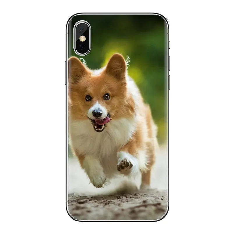 For Huawei G7 G8 P7 P8 P9 Lite Honor 4C 5X 5C 6X Mate 7 8 9 Y3 Y5 Y6 II 2 Pro 2017 Pembroke Welsh Corgi Dog puppy TPU Case Cover |