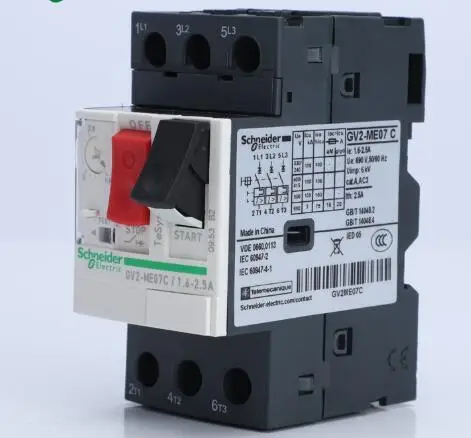 Выключатель двигателя GV2-ME 3P 0,1-32A 10C 07C 08C 14C 16C 20C 05C 06C 04C 22C 32C 21C