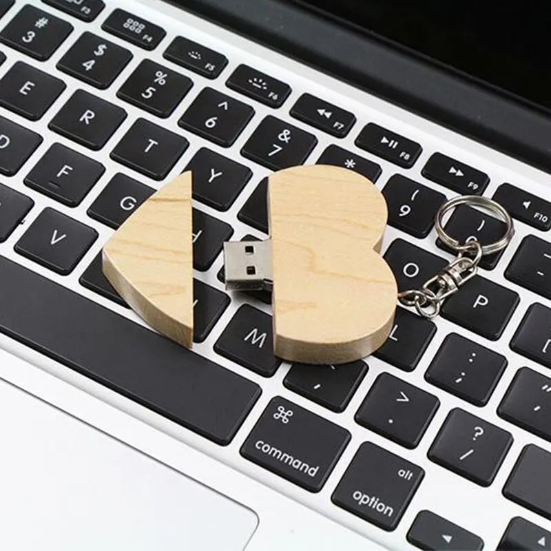 

Creative Gifts Pendrive 128GB 64GB 32GB Memory Disk Usb Flash Drive For Guitar Mini Thumb Heart Drive For Phone Wood Style