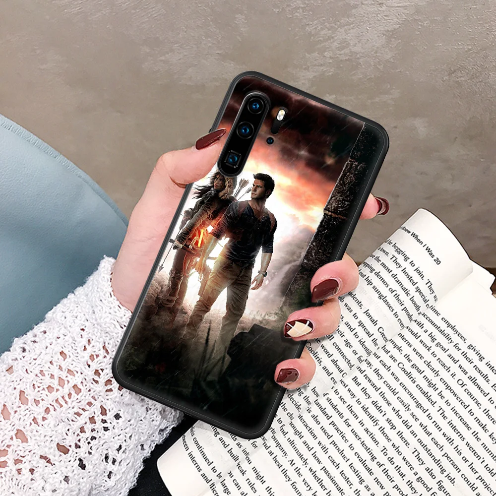 

Uncharted The Lost Legacy Phone Case For Huawei P Mate Smart 10 20 30 40 Lite Z 2019 Pro black Funda Painting Coque Soft Prime