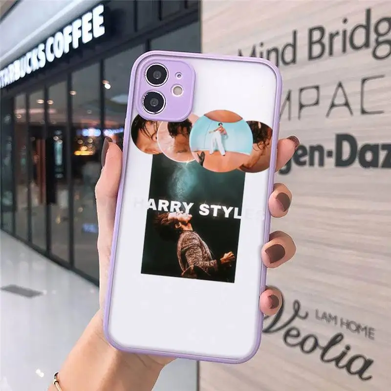 

Harry Styles Fine Line Phone Cases Matte For iPhone 12 Mini 11 Pro XR XS Max 7 8 Plus X Hard PC Back Cover