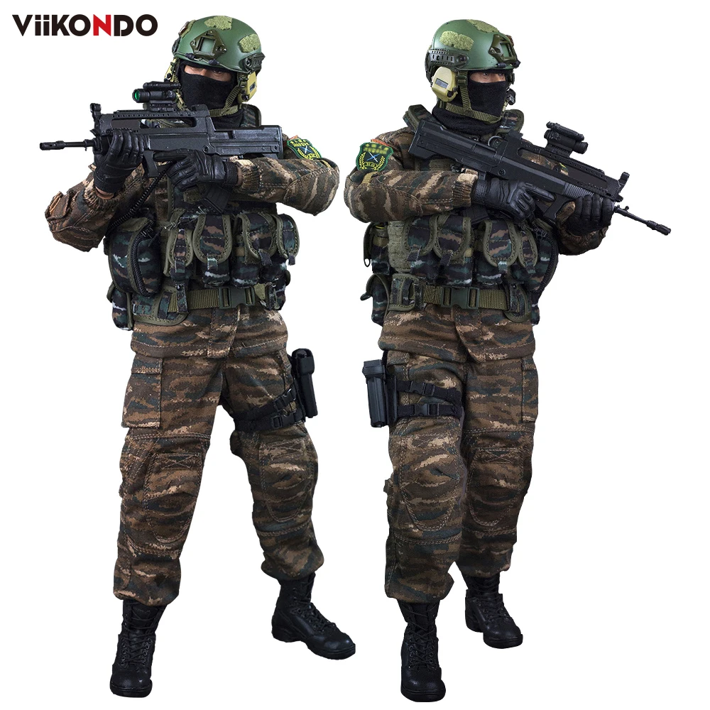 Viikondo Китайской Народной вооруженной полиции 1/6 весы SWAT Военный солдатский модель
