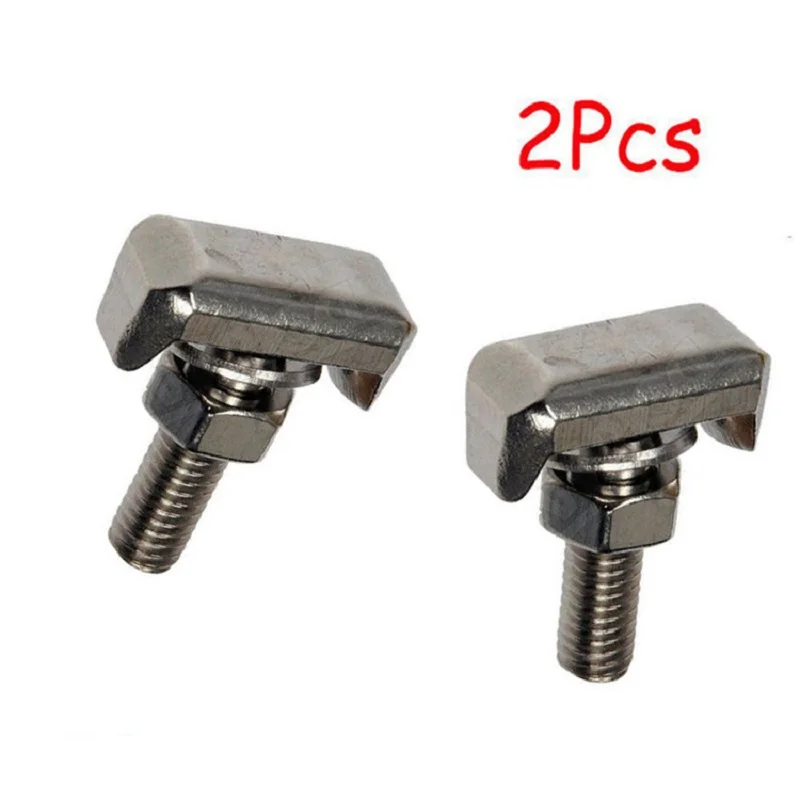 New 19116852 Battery Terminal T-Bolt Tensioning Clamp Securing For BMW MINI AUDI VW FORD Auto Car Accessories | Автомобили и