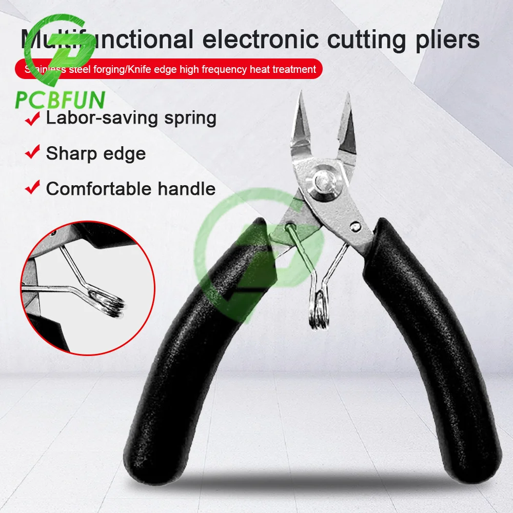 4-дюймовые мини-кусачки диагональные кусачки изогнутая игла для носа снайперы