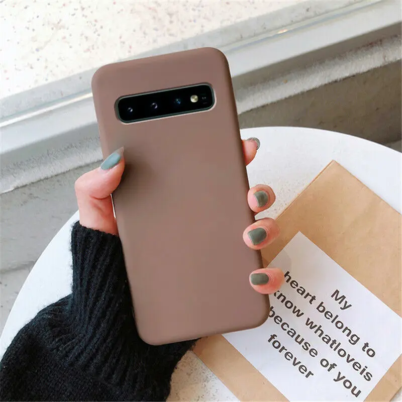 Мягкий силиконовый чехол карамельных цветов для Samsung Note 10 9 8 S10 S9 S8 Plus S10e A30 A50 A70 A40 A20