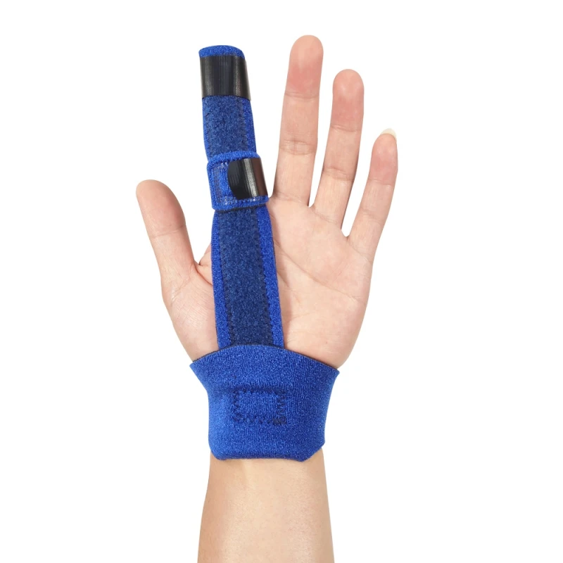 

Protective Sleeve Injuries Broken Fingers Hand Fixing Strap Finger Wrist Extension Splint Adjustable Fixing Belt Support