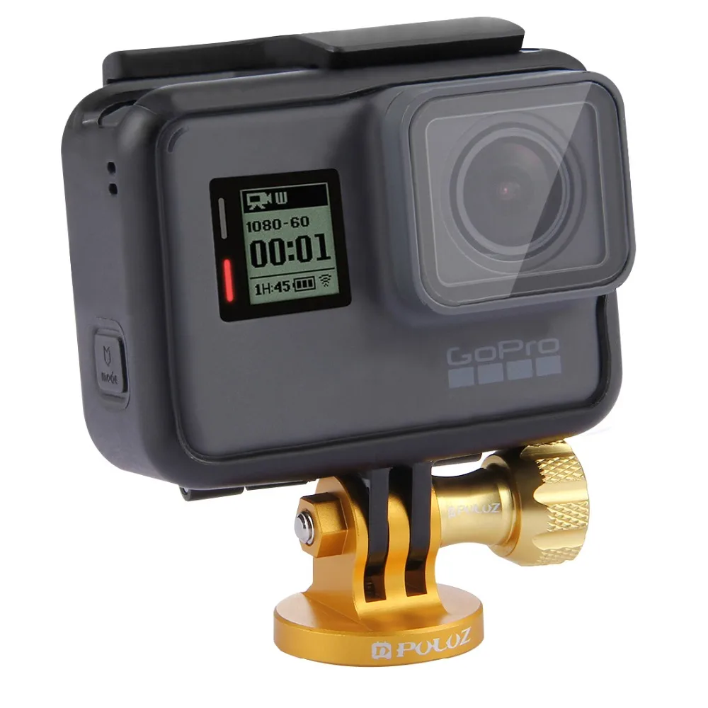 Cadiso PULUZ резьбовое отверстие для крепления к штативу адаптер cnc 1/4 дюймов GoPro Новый