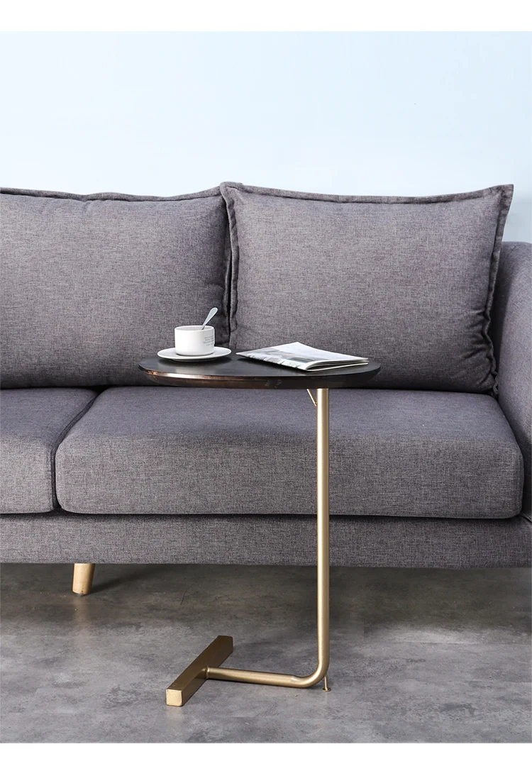 Диваны из массива дерева маленький круглый столик чайный простой современный