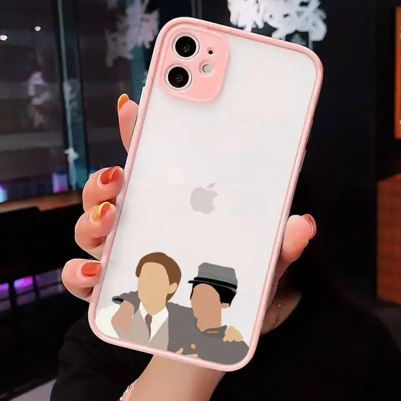 

the Vampire Diaries Phone Case Matte Transparent for iPhone 7 8 11 12 s mini pro X XS XR MAX Plus cover funda