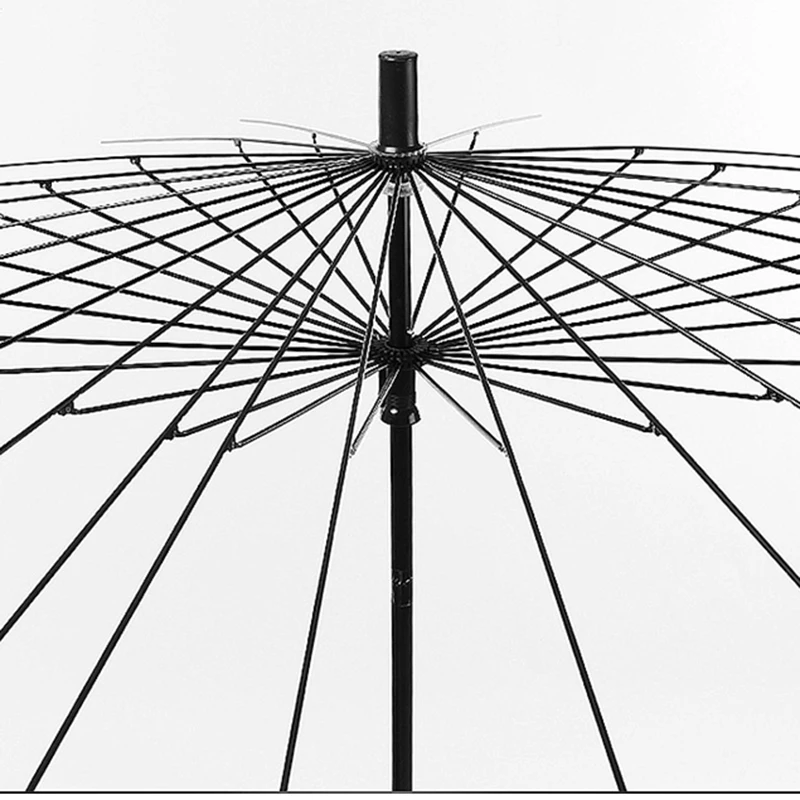 24K кость ветростойкий супер большой зонт мужской деловой прямой шест длинная
