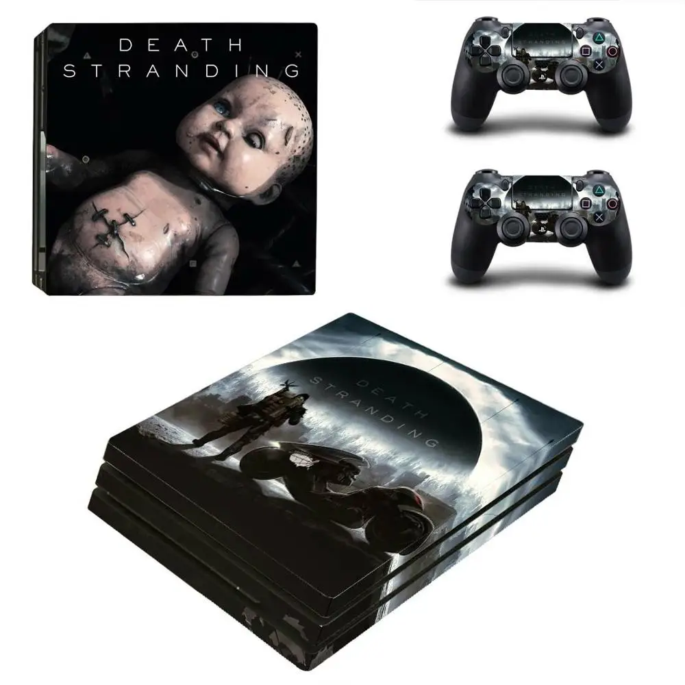YSP4S-3532 Игра Death Stranding PS4 Pro стикер кожи для playstation 4 консоль и контроллер наклейка PS4 Pro Кожа Наклейка Винил - Цвет: YSP4S-3532