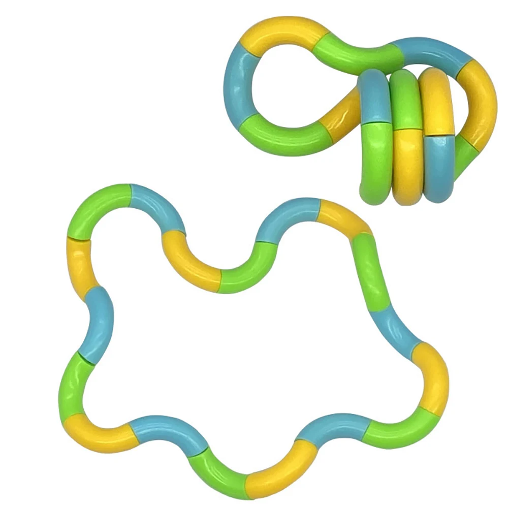 

Anti-Stress Roller Twist Fidget Toys Color Stress Relief Magic Trick Rope Sensory Toys Movable Fingers Brinquedos Frete Grátis