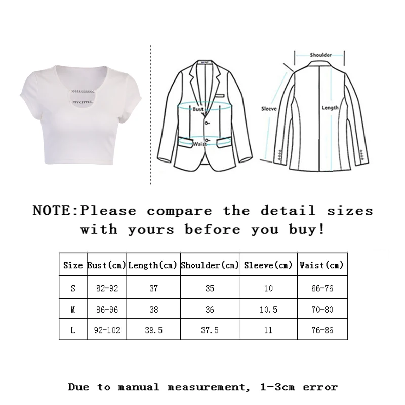 

SLLSKY Solid V-Neck Slim Women T-Shirt Summer Chain Sexy Short Sleeve Female Tops Tee Fashion Navel Elegant Bottom Shirt