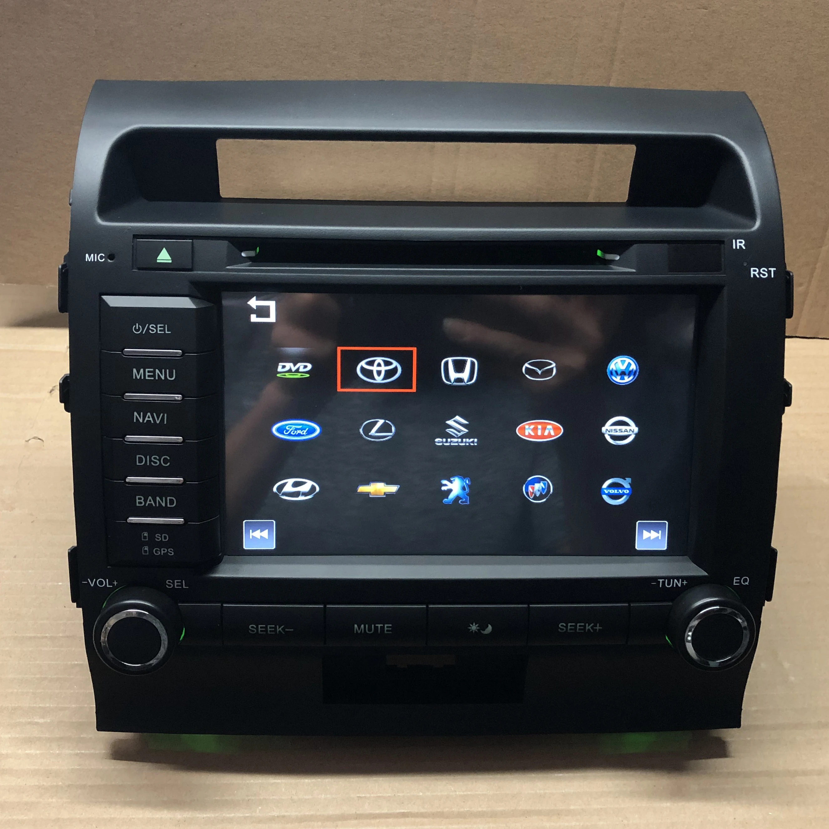 BYNCG Car multimedia DVD Player for Toyota Land Cruiser 200 2008 2009 2010 2011 2012 autoradio CAR GPS navigation Radio | Автомобили и